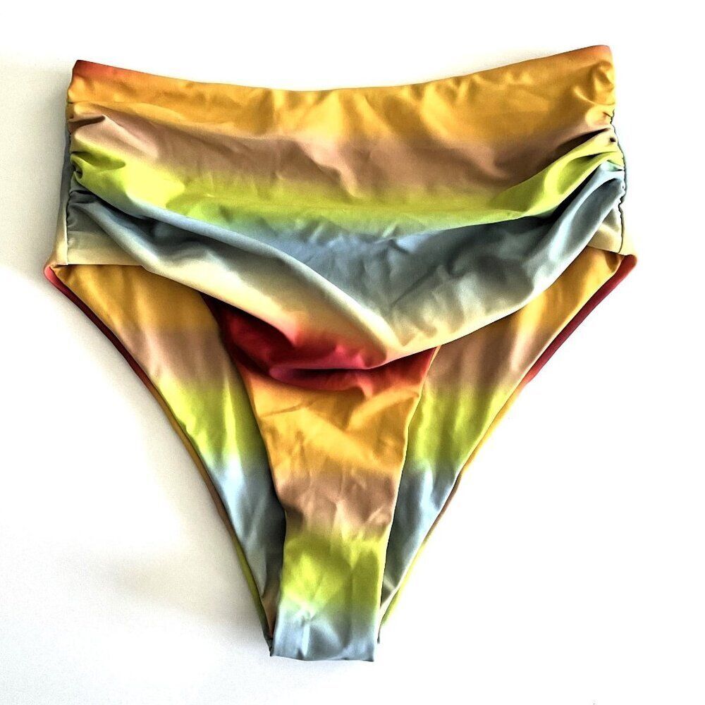 New Tie Dye Rainbow Bikini Bottoms